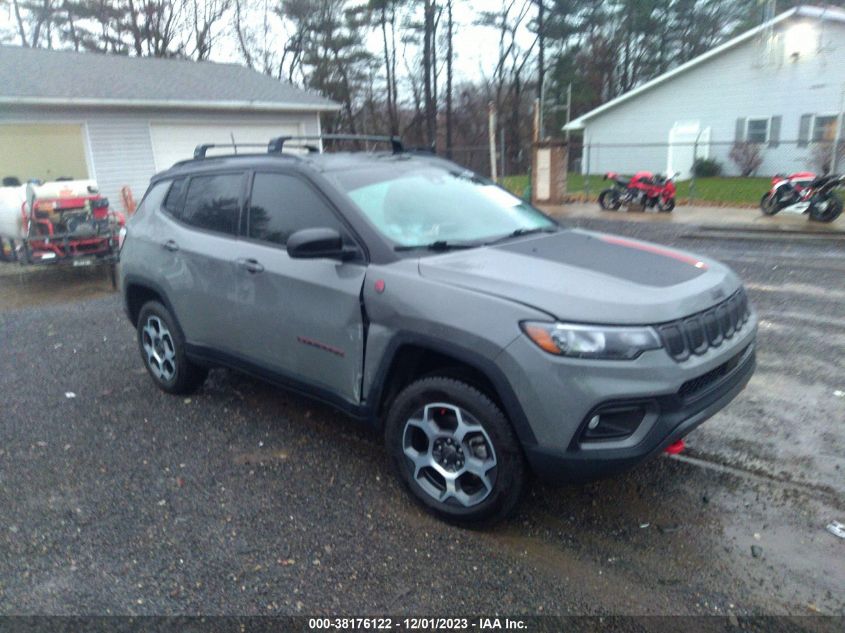 2022 JEEP COMPASS TRAILHAWK 4X4 - 3C4NJDDB4NT231144