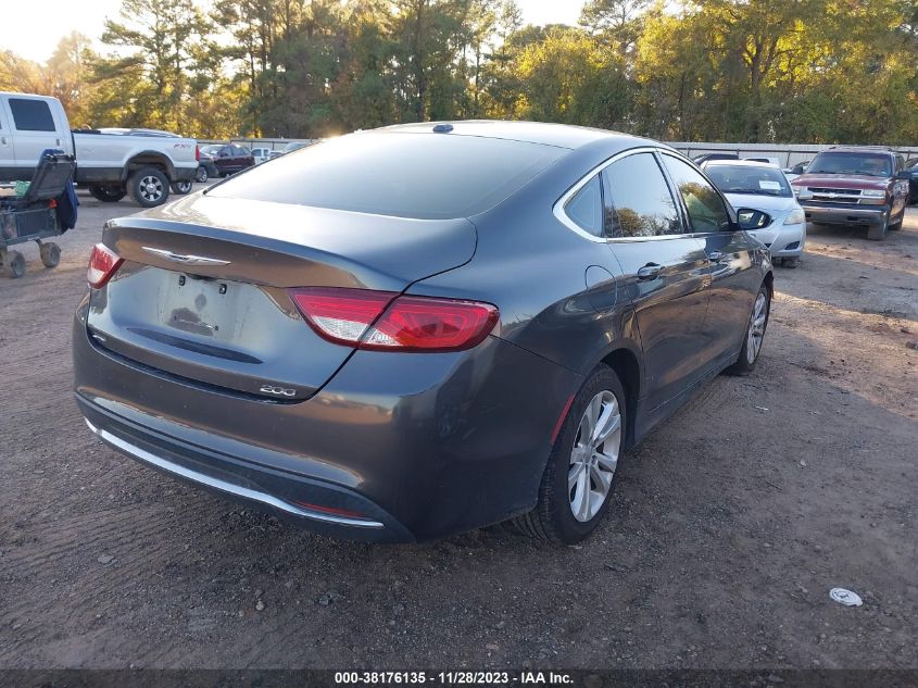 2015 CHRYSLER 200 LIMITED - 1C3CCCAB3FN619066