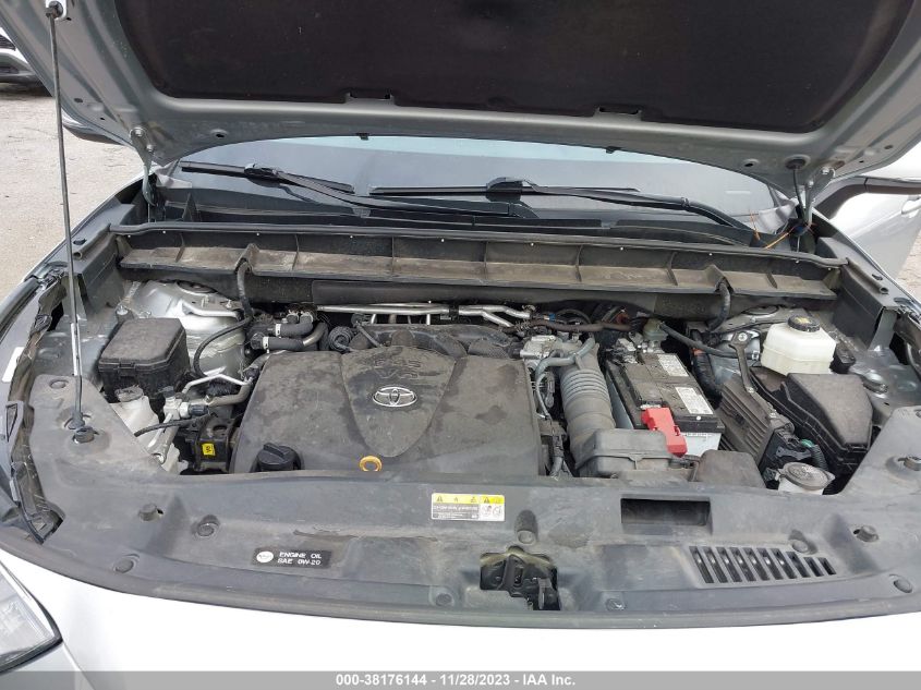 2022 TOYOTA HIGHLANDER XLE - 5TDGZRAH6NS544214