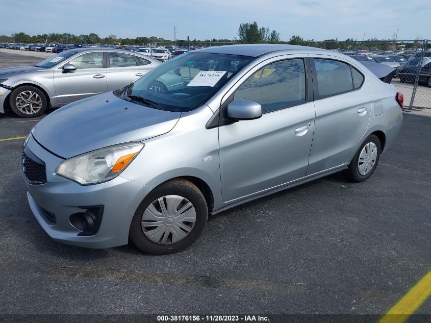 2020 MITSUBISHI MIRAGE G4 ES - ML32F3FJ5LHF12812