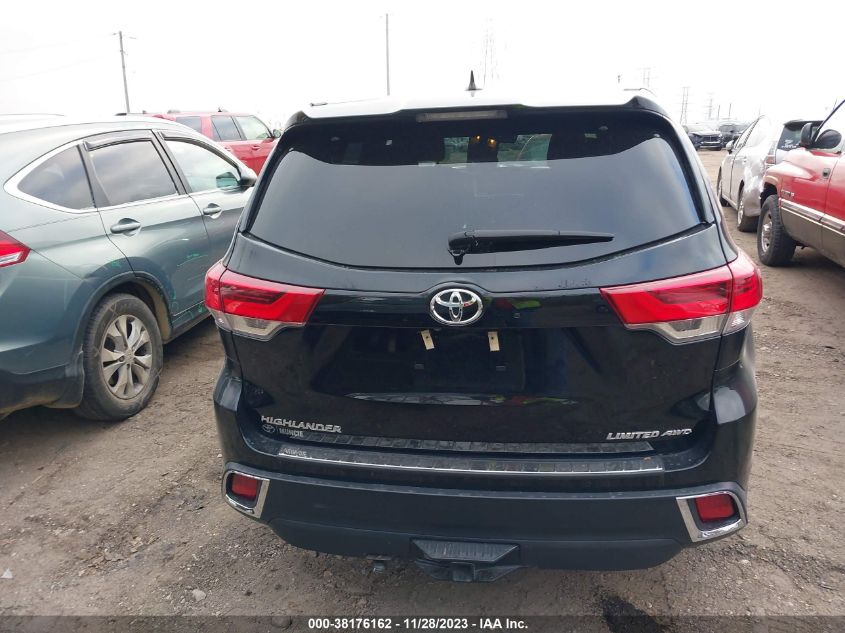 2019 TOYOTA HIGHLANDER LIMITED/LTD PLATINUM - 5TDDZRFH2KS728802