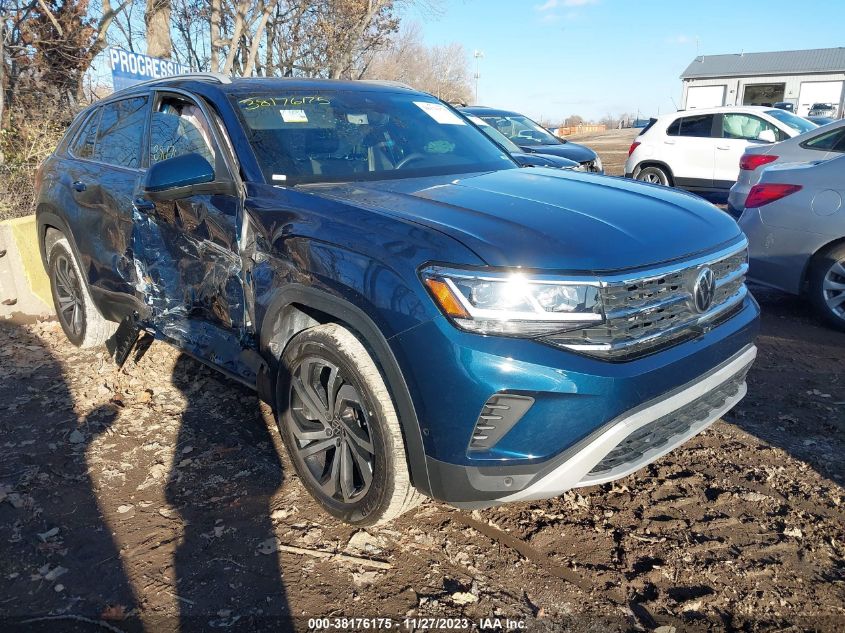 1V2TE2CA7MC203680 VOLKSWAGEN ATLAS CROSS SPORT SEL PREMIUM 2021