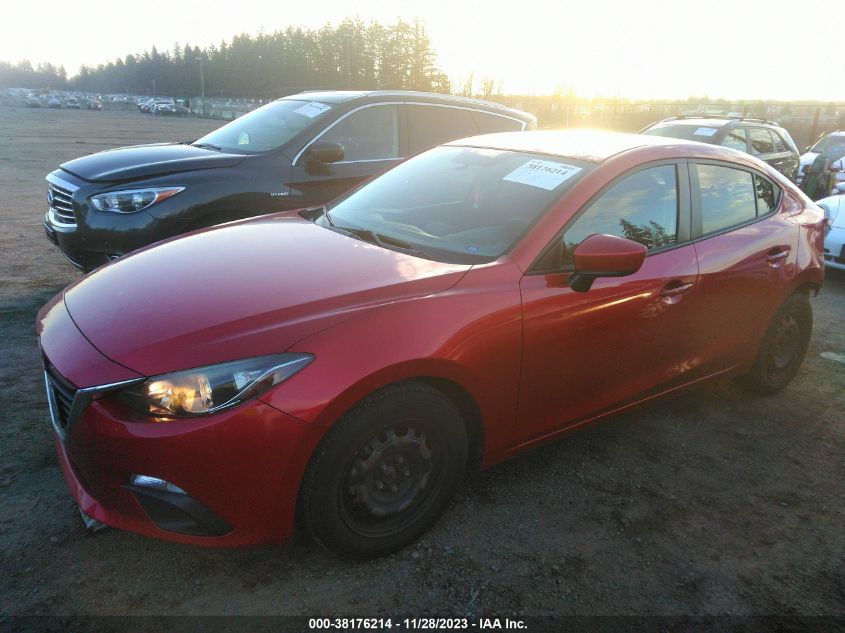 2014 MAZDA MAZDA3 I SPORT - JM1BM1U7XE1133585