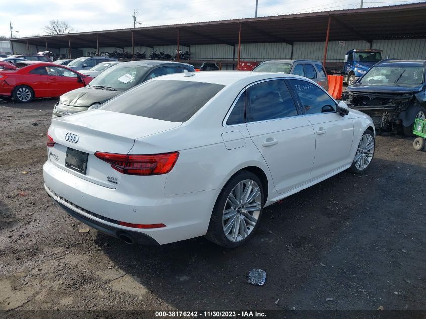 2017 AUDI A4 - WAUFNAF42H9034173