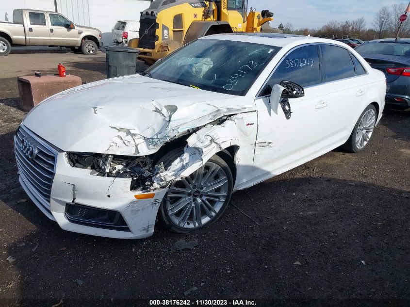 2017 AUDI A4 - WAUFNAF42H9034173