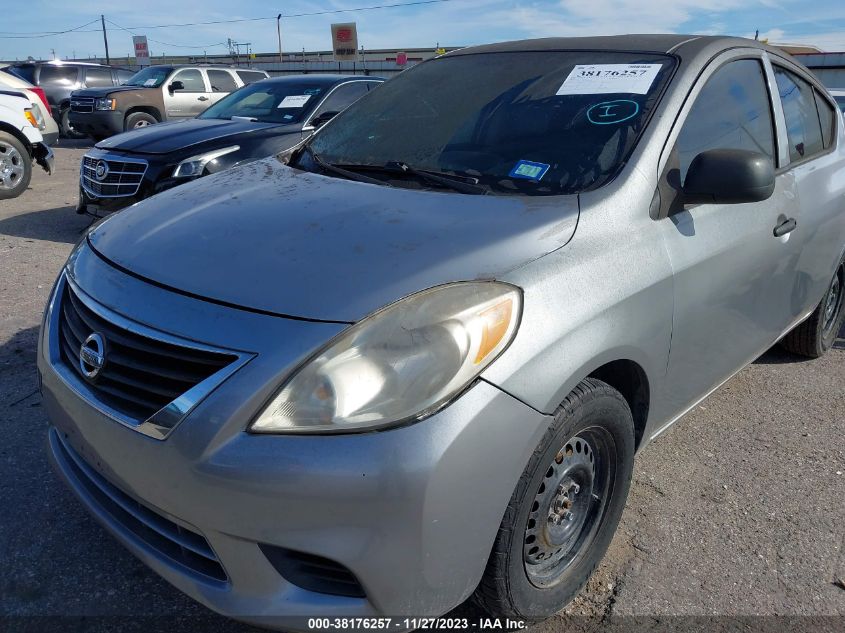2013 NISSAN VERSA 1.6 S - 3N1CN7AP0DL824935