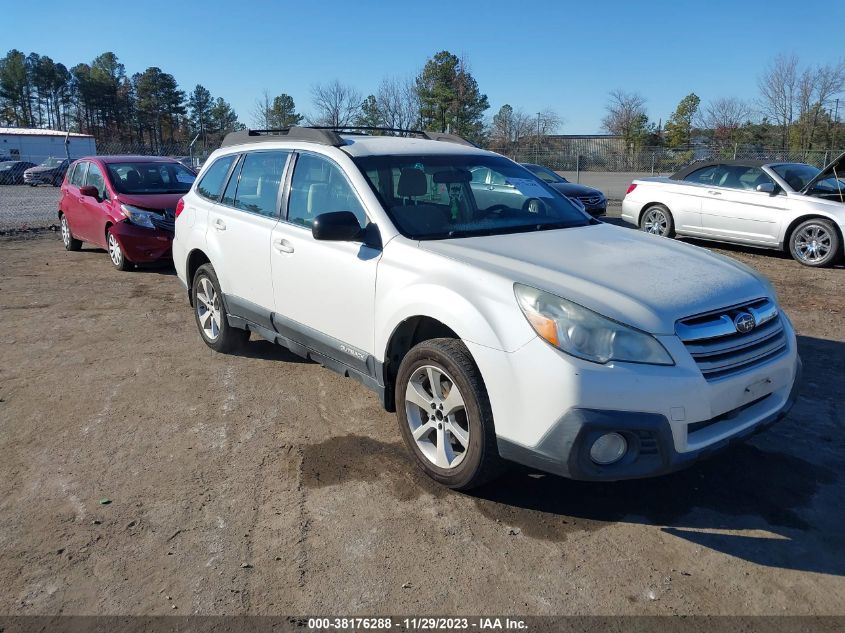 2014 SUBARU OUTBACK 2.5I - 4S4BRBAC6E3258592
