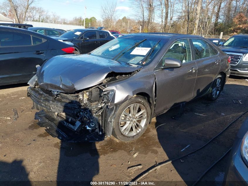 2016 TOYOTA CAMRY LE/XLE/SE/XSE - 4T1BF1FK6GU149534