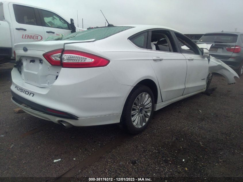 2014 FORD FUSION SE HYBRID - 3FA6P0LUSER247550