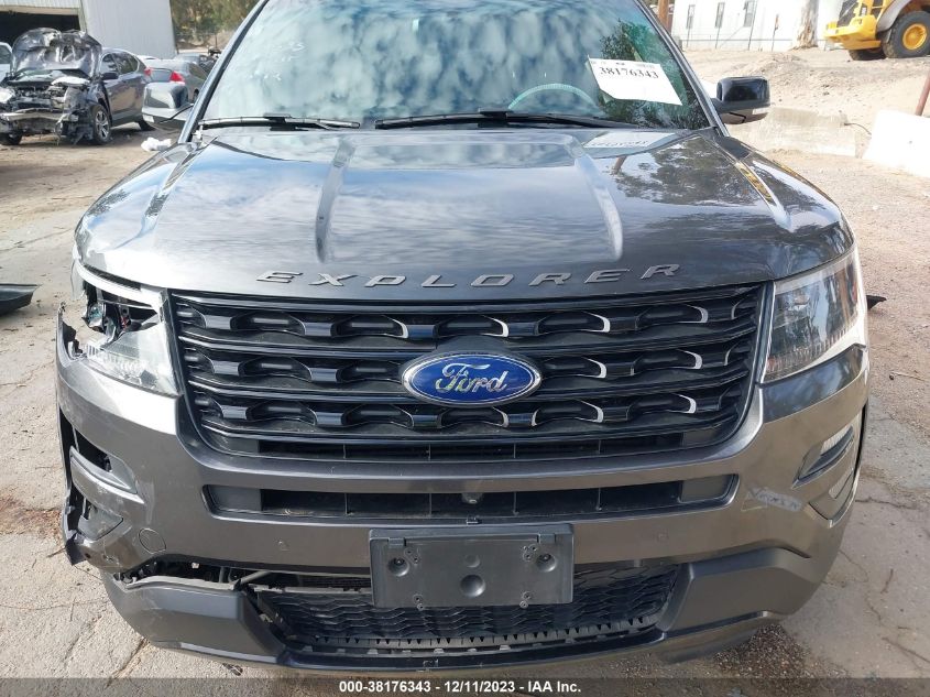 2017 FORD EXPLORER SPORT - 1FM5K8GT6HGE29334