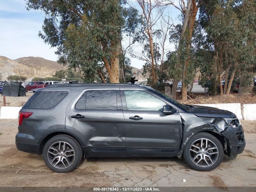 2017 FORD EXPLORER SPORT - 1FM5K8GT6HGE29334