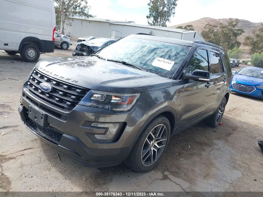 2017 FORD EXPLORER SPORT - 1FM5K8GT6HGE29334