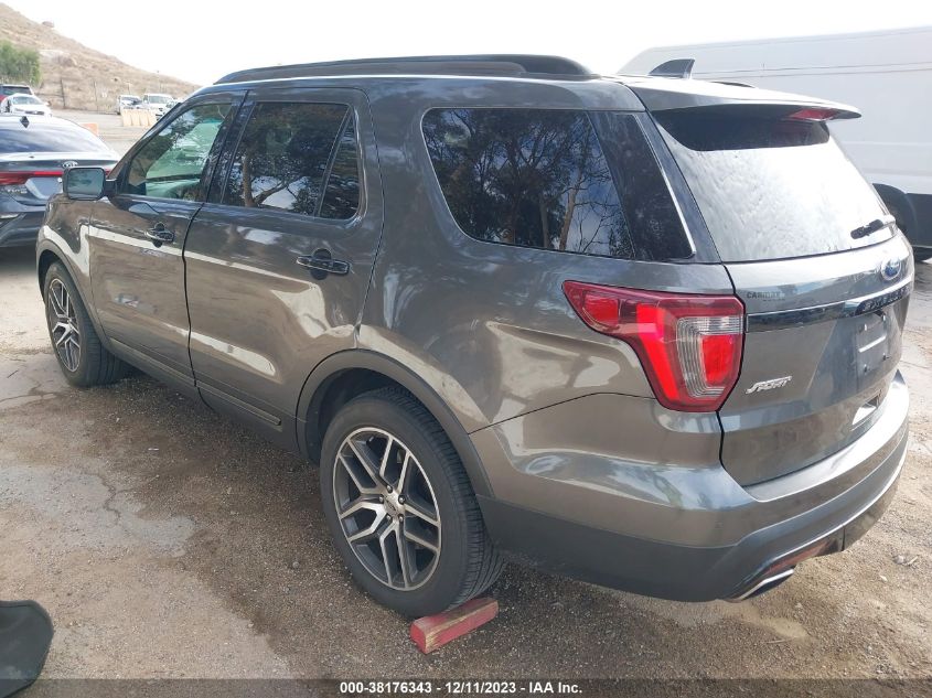 2017 FORD EXPLORER SPORT - 1FM5K8GT6HGE29334