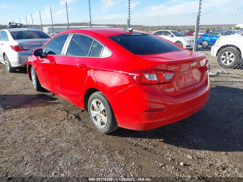 2018 CHEVROLET CRUZE LS AUTO - 1G1BC5SM6J7203795