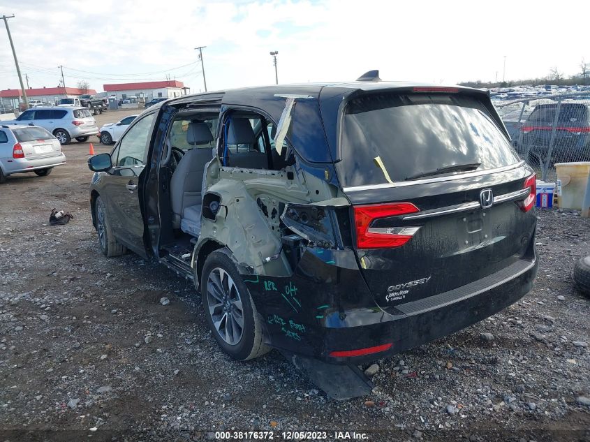 2022 HONDA ODYSSEY - 5FNRL6H7XNB020135