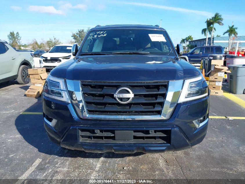 JN8AY2DA2N9390781 Nissan Armada PLATINUM 2WD 12