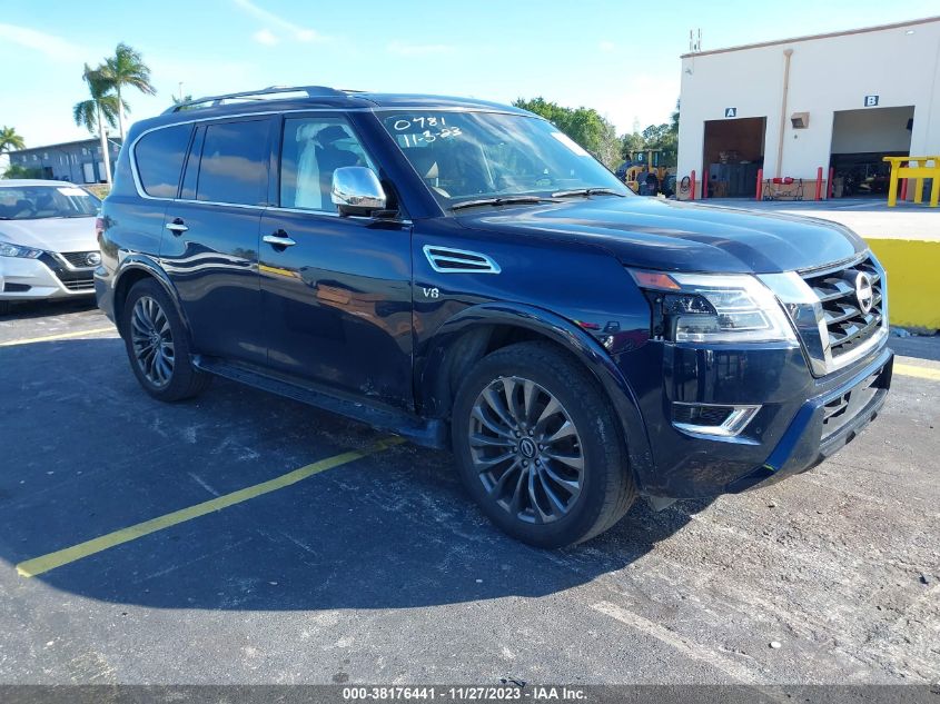 JN8AY2DA2N9390781 Nissan Armada PLATINUM 2WD