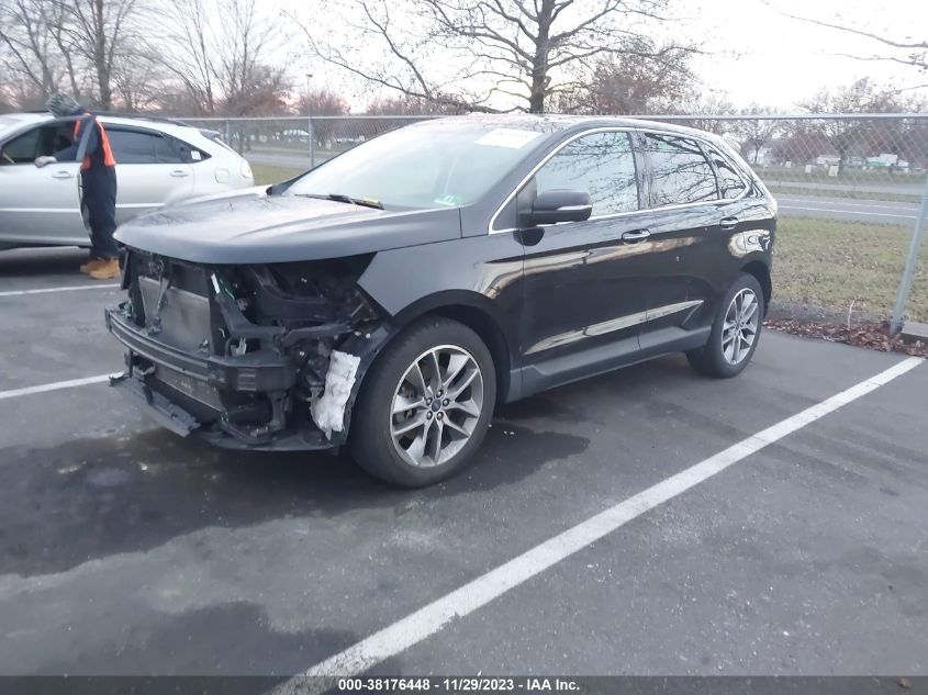 VIN 2FMPK4K82JBB11440 2018 FORD EDGE TITANIUM