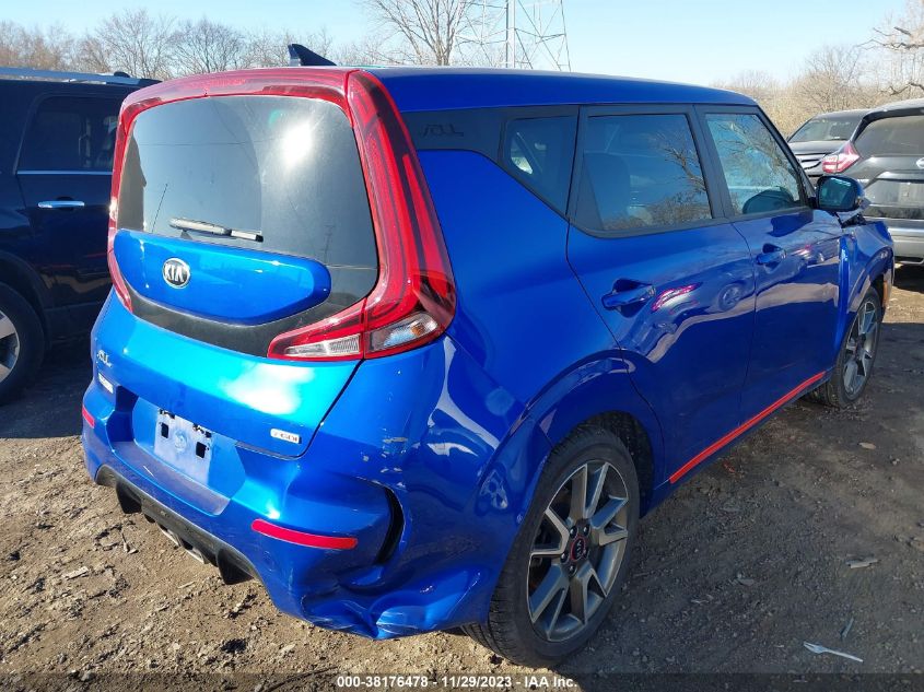 VIN KNDJ53AFXM7749962 2021 KIA SOUL TURBO