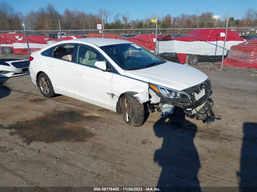 2017 HYUNDAI SONATA SE - 5NPE24AF1HH490778