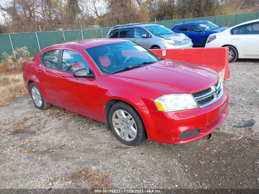 2014 DODGE AVENGER SE - 1C3CDZAB3EN147255