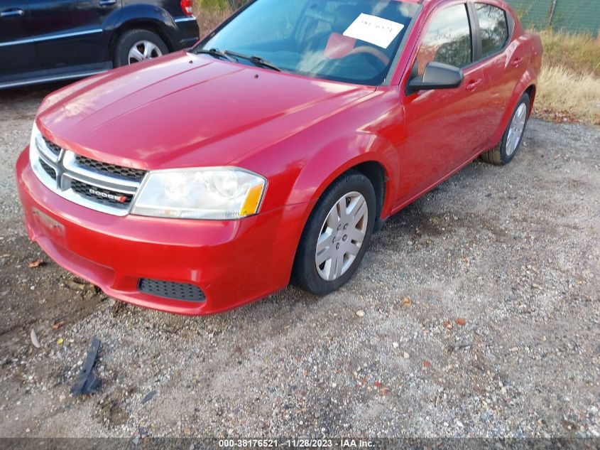 2014 DODGE AVENGER SE - 1C3CDZAB3EN147255