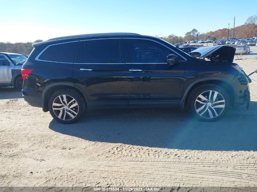 2017 HONDA PILOT TOURING - 5FNYF6H97HB065187