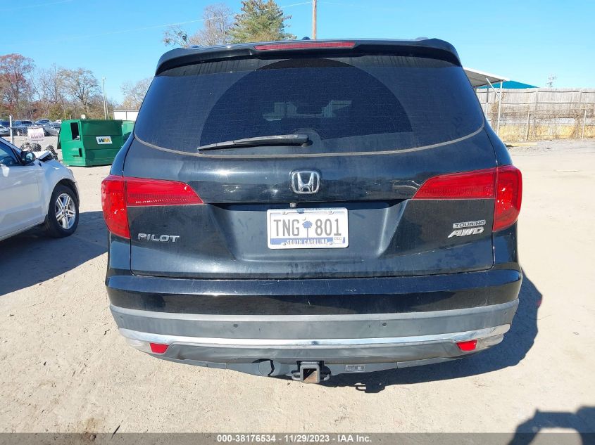2017 HONDA PILOT TOURING - 5FNYF6H97HB065187