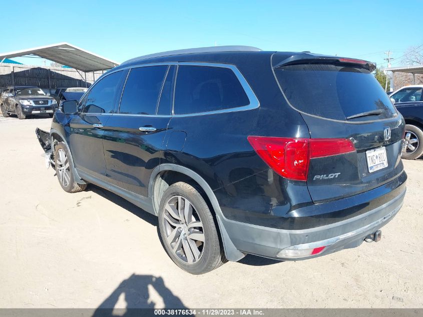 2017 HONDA PILOT TOURING - 5FNYF6H97HB065187