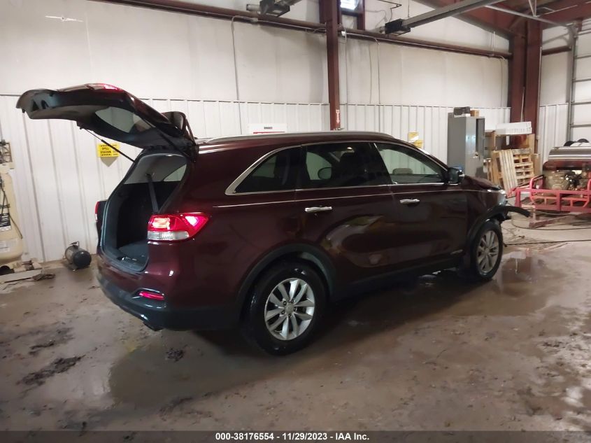 2017 KIA SORENTO 3.3L LX - 5XYPGDA52HG330126