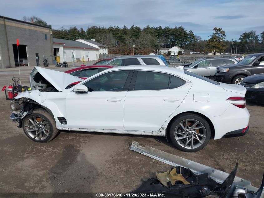 2022 GENESIS G70 2.0T AWD - KMTG34TA0NU103132