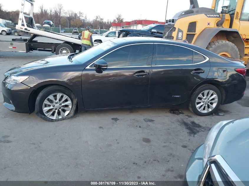 2013 LEXUS ES 300H HYBRID - JTHBW1GG5D2038607