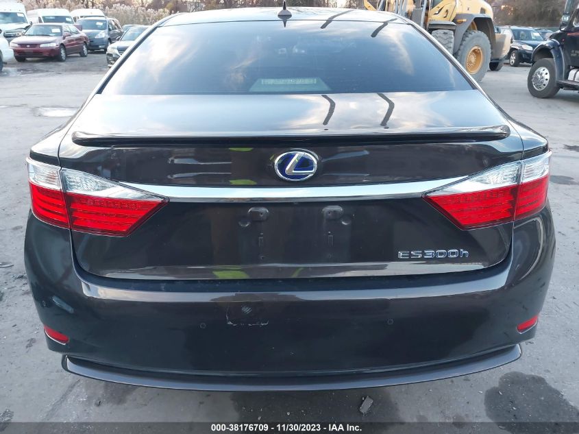 2013 LEXUS ES 300H HYBRID - JTHBW1GG5D2038607