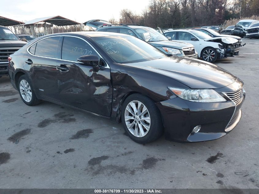 2013 LEXUS ES 300H HYBRID - JTHBW1GG5D2038607