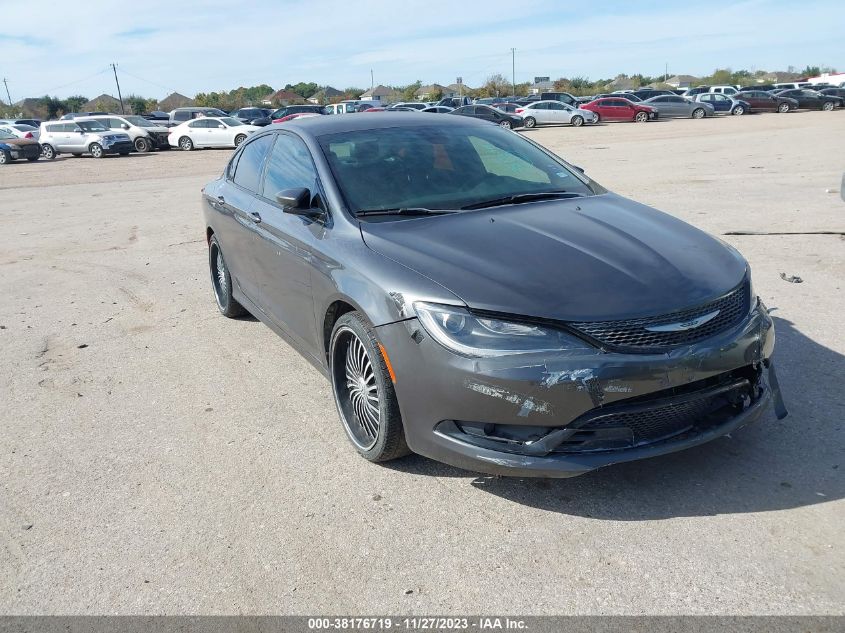 2015 CHRYSLER 200 S - 1C3CCCBB0FN736893