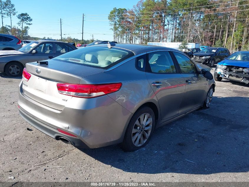 2016 KIA OPTIMA EX - 5XXGU4L34GG077124