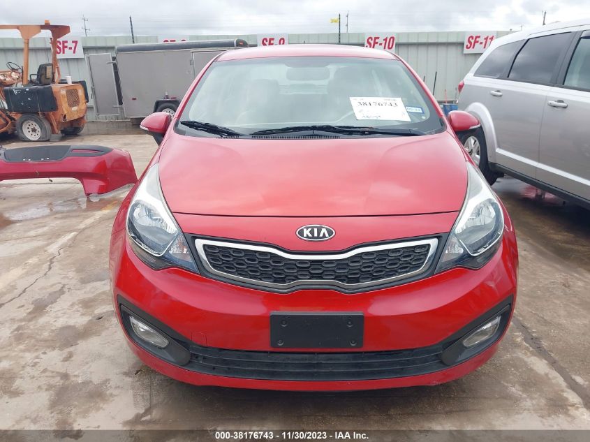 2013 KIA RIO EX - KNADN4A35D6116944