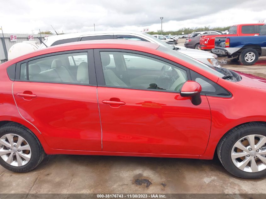 2013 KIA RIO EX - KNADN4A35D6116944