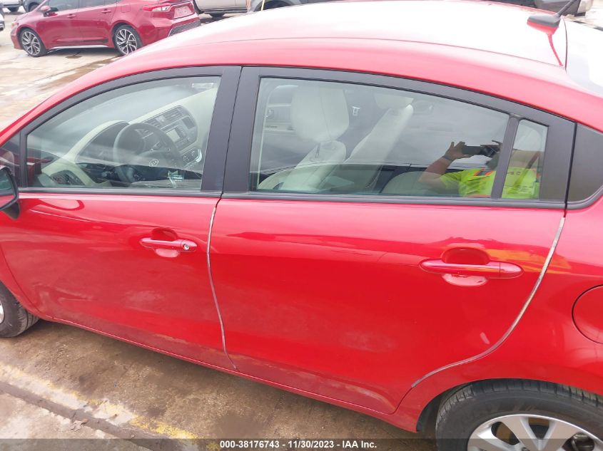 2013 KIA RIO EX - KNADN4A35D6116944