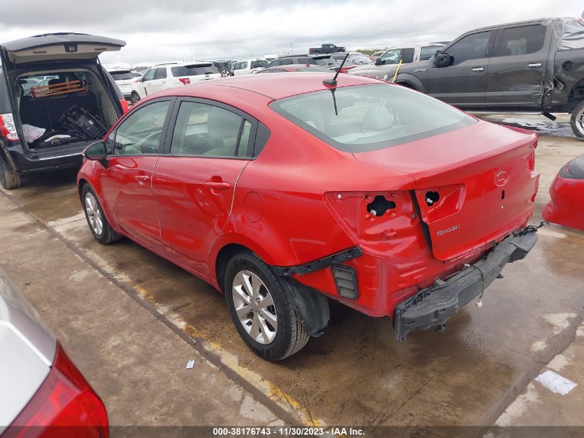 2013 KIA RIO EX - KNADN4A35D6116944