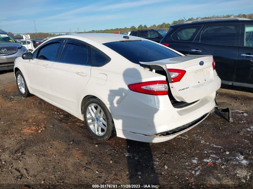 2013 FORD FUSION SE - 3FA6P0H75DR128205