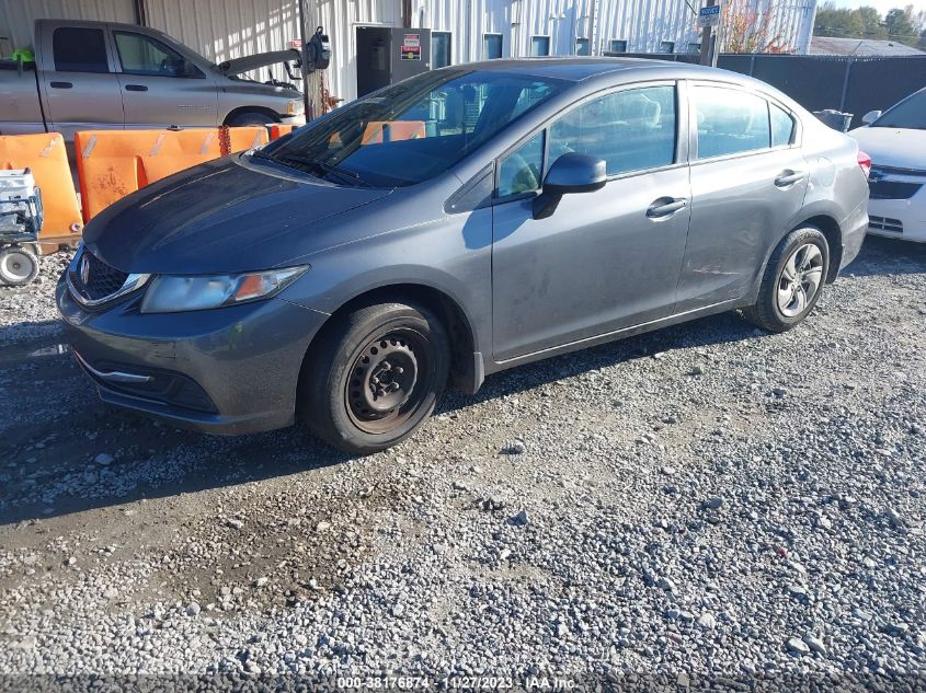 2013 HONDA CIVIC LX - 19XFB2F54DE051257