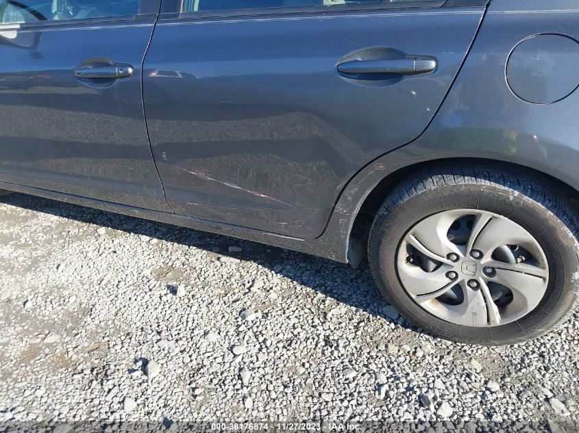 2013 HONDA CIVIC LX - 19XFB2F54DE051257