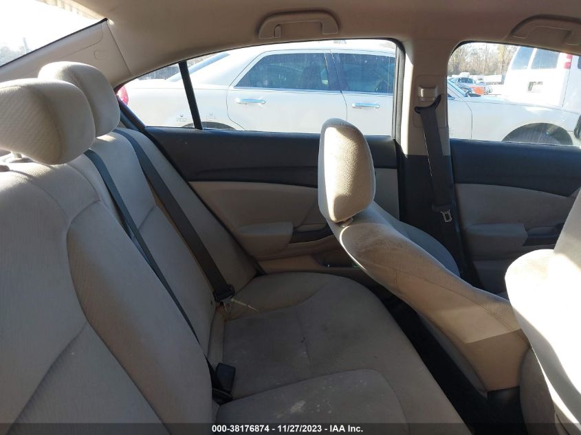 2013 HONDA CIVIC LX - 19XFB2F54DE051257