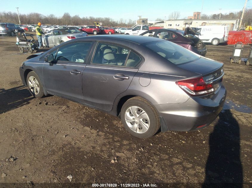 2014 HONDA CIVIC LX - 19XFB2F54EE005767