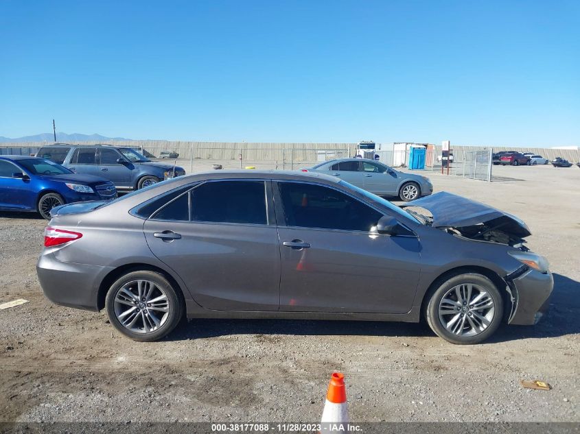 2017 TOYOTA CAMRY SE - 4T1BF1FK6HU327735