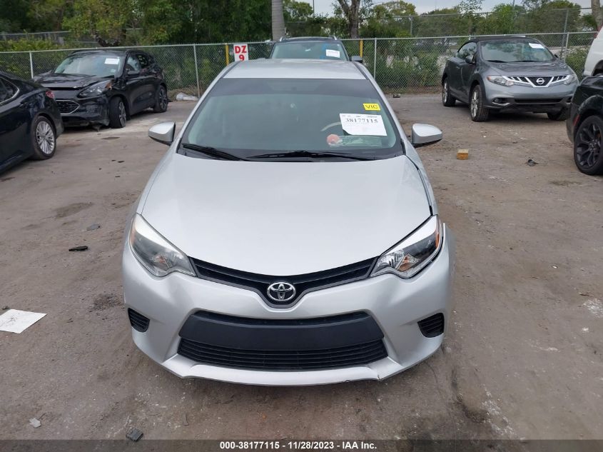 2014 TOYOTA COROLLA L/LE/S/S PLUS/LE PLUS - 2T1BURHE5EC157845