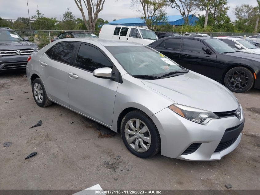 2014 TOYOTA COROLLA L/LE/S/S PLUS/LE PLUS - 2T1BURHE5EC157845