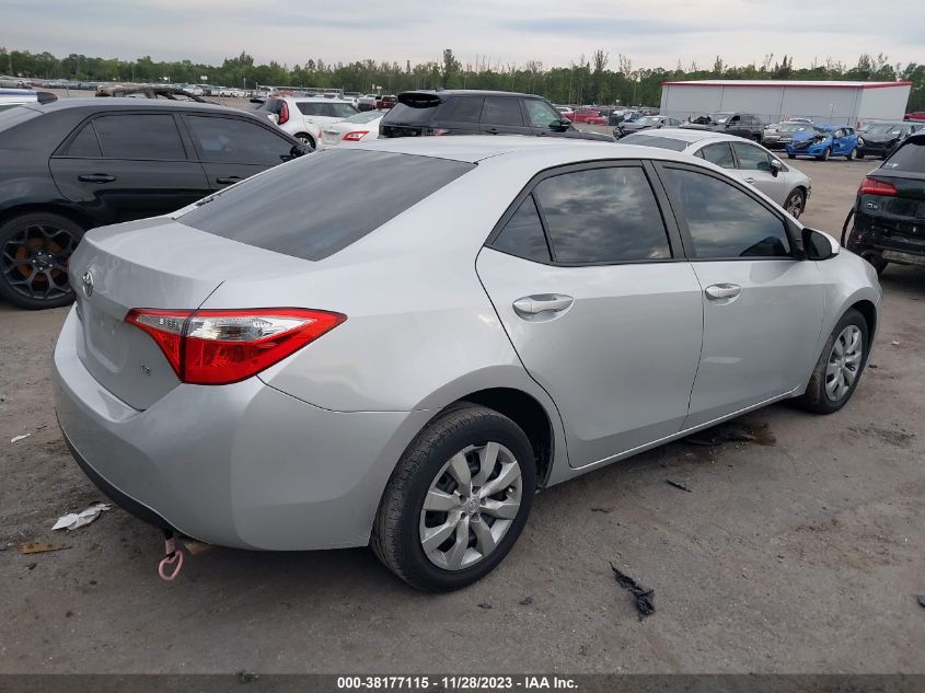 2014 TOYOTA COROLLA L/LE/S/S PLUS/LE PLUS - 2T1BURHE5EC157845