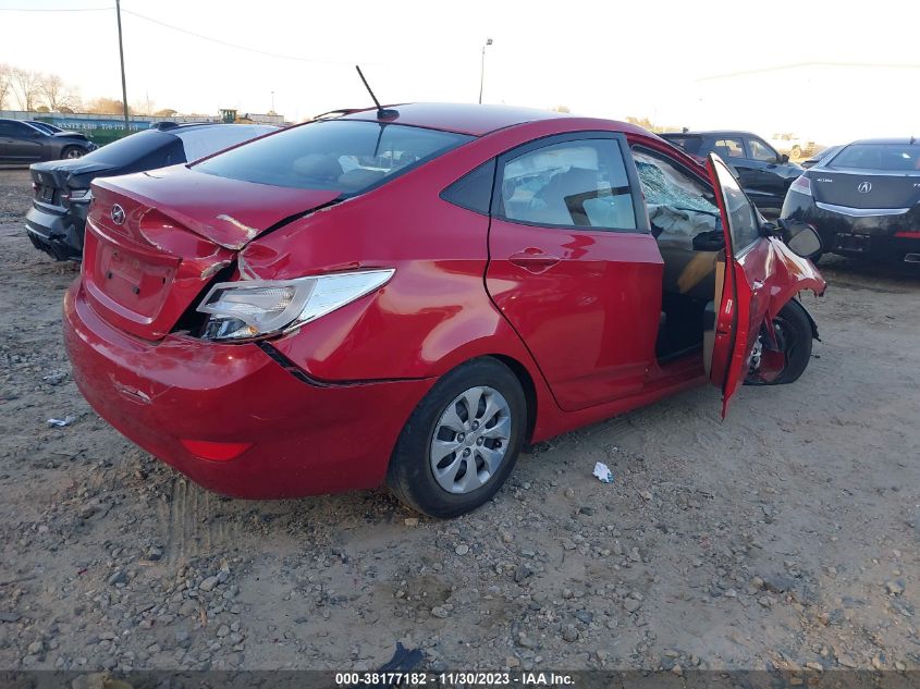 2015 HYUNDAI ACCENT GLS - KMHCT4AE7FU821454